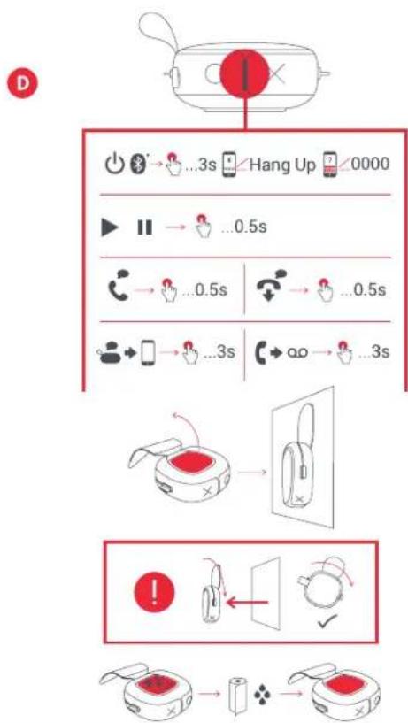 JAM Hang Up HXP101 - G-SUPORTUL ADEZIV - 1