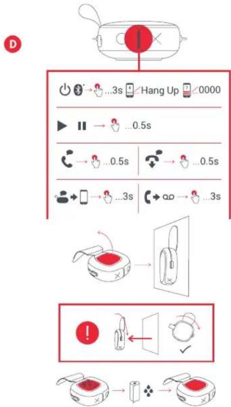 JAM Hang Up HXP101 - D-HANDTERE ANROP - 1
