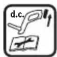BOSCH Advanced Grass Cut 36 Li - Explanation of symbols on the machine - 8