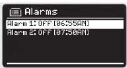 REVO SuperCD - SETTING AN ALARM - 1