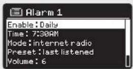 REVO SuperCD - SETTING AN ALARM - 2