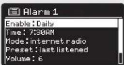 REVO SuperCD - REGLAGE REVEIL - 2