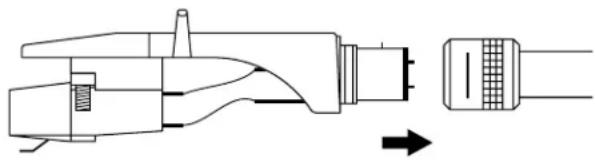 AUDIO TECHNICA ATLP120USBHCBK - Assembling the Tone Arm - 1