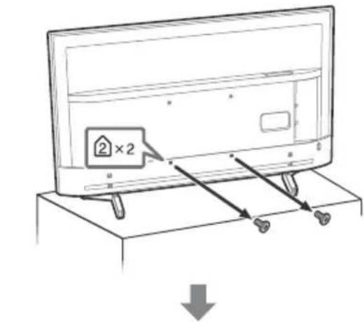 SONY KD70XF8305 - Devrilmenin önlenmesi - 1