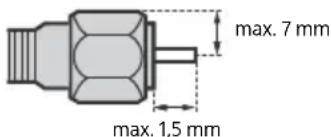 SONY KD70XF8305 - Empfehlung für Stecker des F-Types - 1