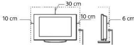 SONY KD70XF8305 - Monteret med fod - 1