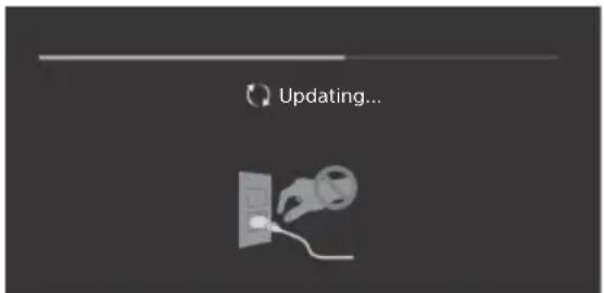 SONY KD70XF8305 - Wenn die Nachricht [Eine neue Systemsoftware-Aktualisierung des TV-Systems ist verfügbar...] angezeigt wird. - 1