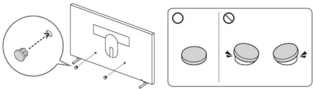 SAMSUNG The Frame UE43LS03 - De aflsuitdop gebruiken - 1