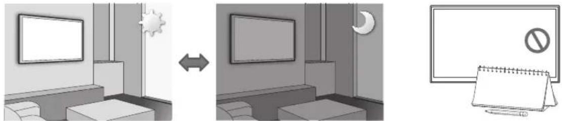 SAMSUNG The Frame UE43LS03 - Eco-sensor en helderheid van het scherm - 1