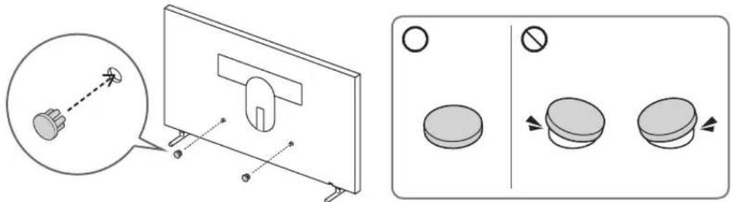 SAMSUNG The Frame UE49LS03 - Using the Cover Cap - 1