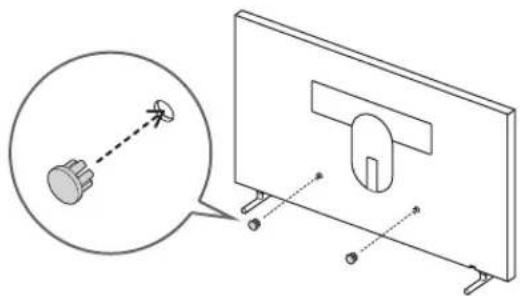SAMSUNG The Frame UE49LS03 - Utilisation du capot - 1