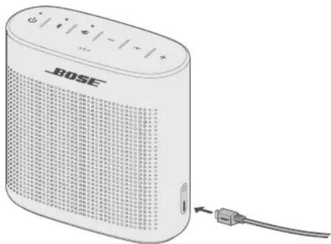 BOSE SoundLink Color II - Tilslutning af strøm - 1