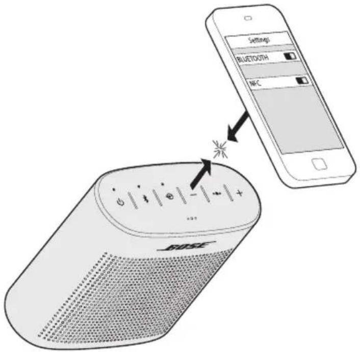 BOSE SoundLink Color II - Een mobiel apparatus met NFC koppelen - 1