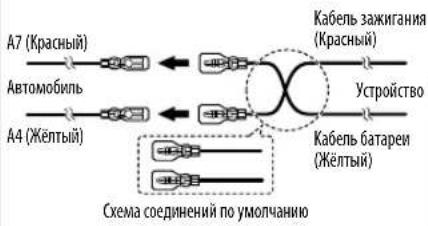 JVC KDX351BT - Подключение разъемов ISO на некоторых автомобилях VW/Audi или Opel (Vauxhall) - 1