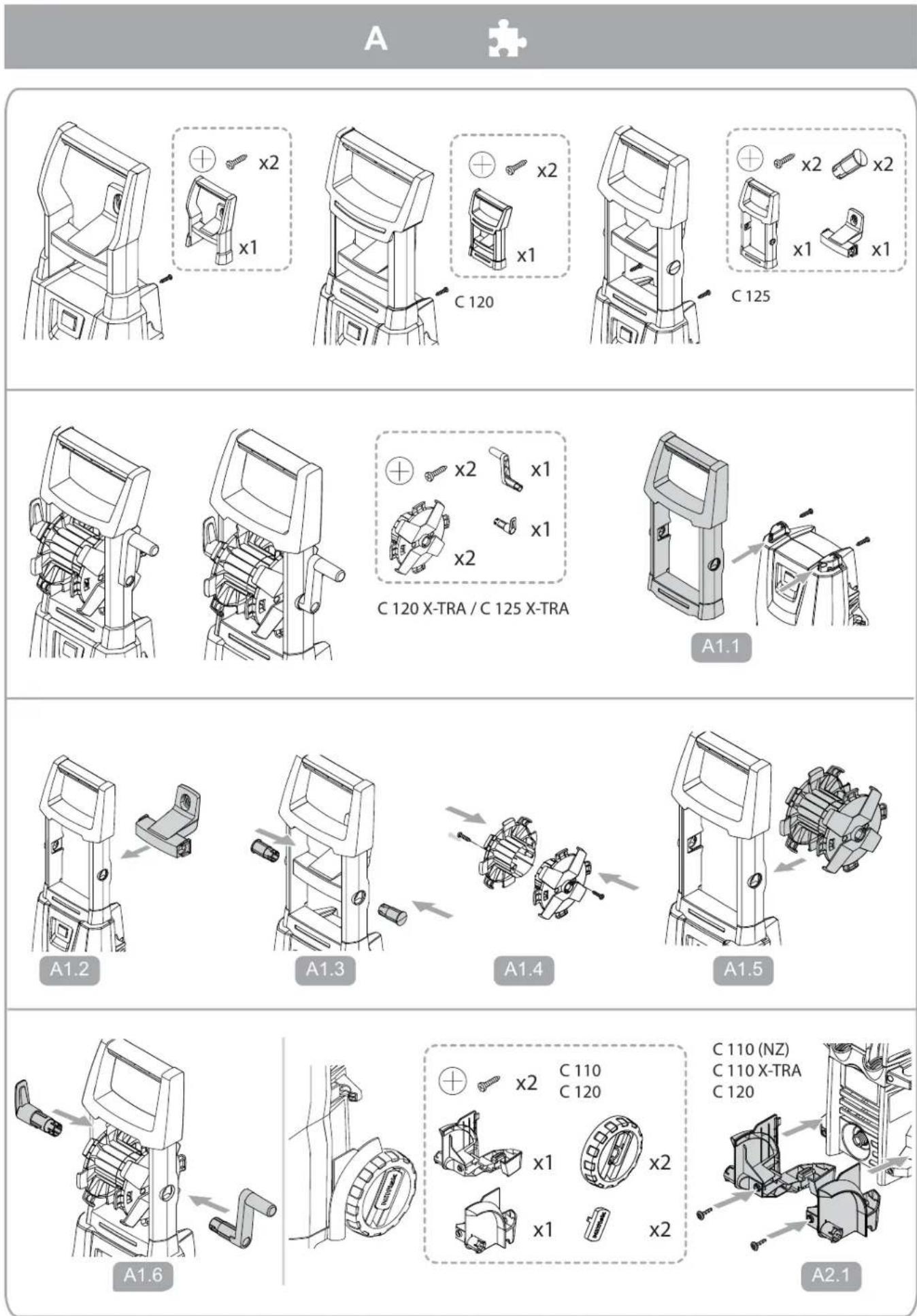 NILFISK C 110.75 Home XTRA - G Mantenimiento, inspeccion y reparacion - 2