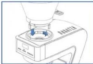 Baratza Sette 30 - RETRAIT DE LA TRÉMIE À GRAINS - 1