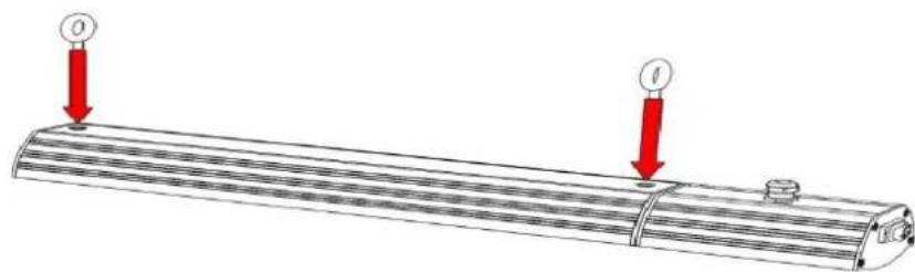 SunRed Polaris 3000 - Assembling Process for ceiling - 1