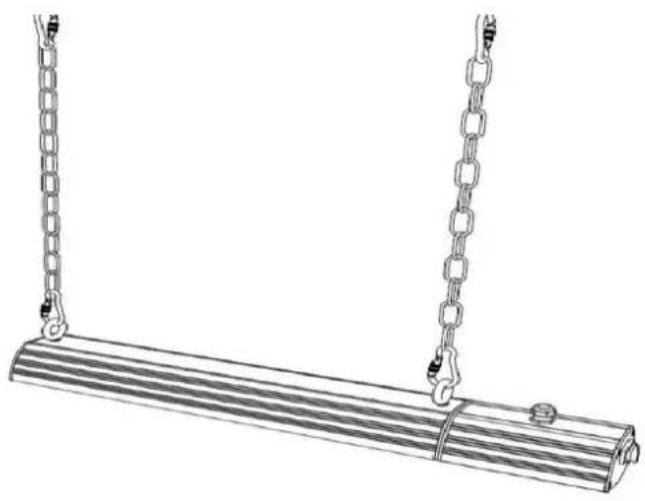 SunRed Polaris 3000 - Montage pour le suspendu - 3