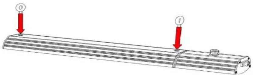 SunRed Polaris 3000 - Montage pour le suspendu - 1