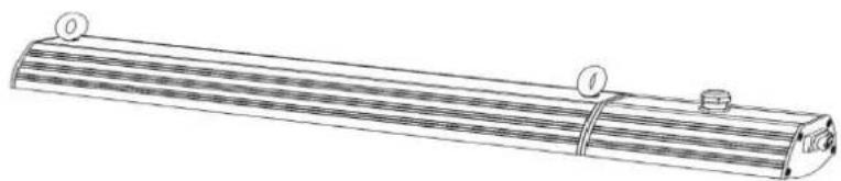 SunRed Polaris 3000 - Montage pour le suspendu - 2