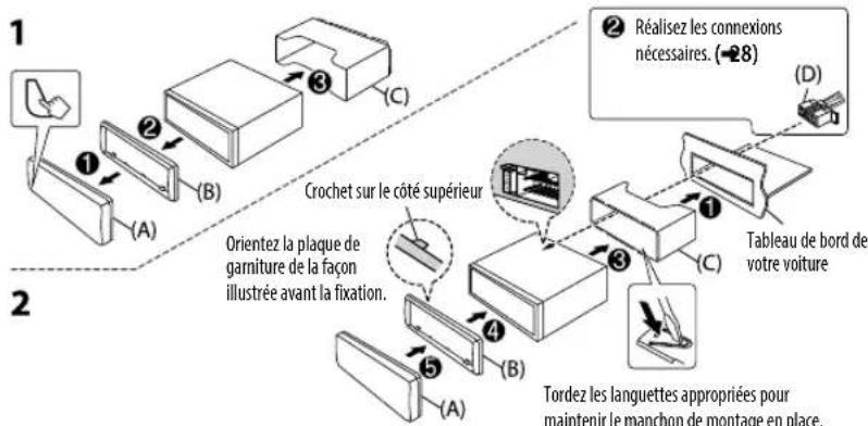 KENWOOD KDCX5200BT - Procédure de base - 1