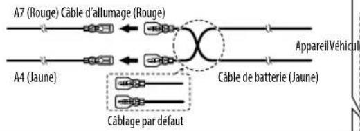 KENWOOD KMMBT504DAB - Connexion des connecteurs ISO sur certaines voitures VW/Audi ou Opel (Vauxhall) - 1
