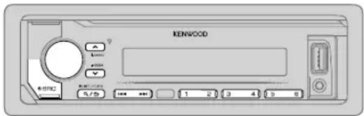KENWOOD KMMBT504DAB - Voorbereiding: - 1