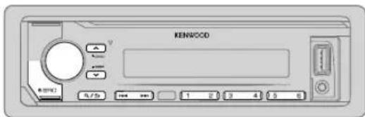 KENWOOD KMMBT504DAB - ANALOGERADIO - 1