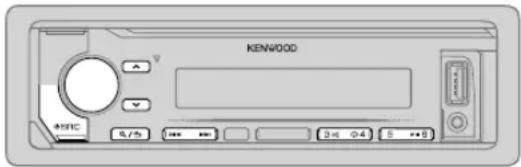 KENWOOD KMMBT504DAB - BLUETOOTH — Audio - 1
