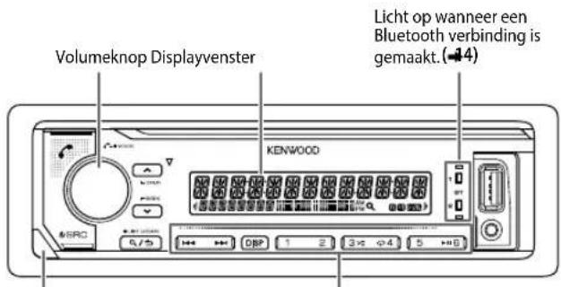 KENWOOD KMMBT504DAB - BASISPUNTEN - 1