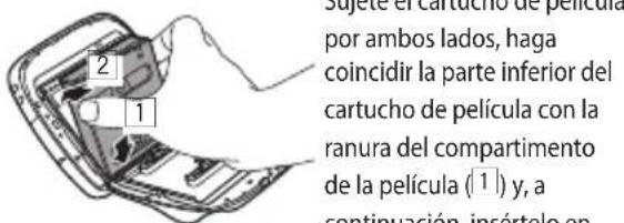 FUJIFILM Instax Square SQ20 - Colocacion del cartucho de pellicula - 2