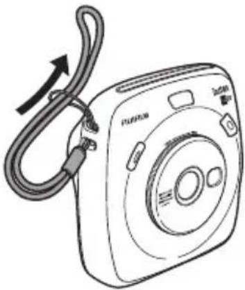 FUJIFILM Instax Square SQ20 - Attaching the Hand Strap - 1