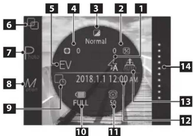 FUJIFILM Instax Square SQ20 - Zobrazenie na LCD monitore - 1