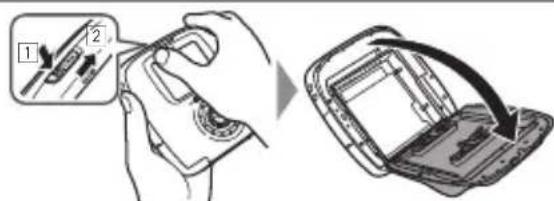 FUJIFILM Instax Square SQ20 - Colocacion del cartucho de pellicula - 1