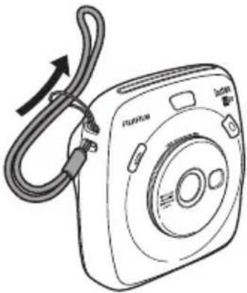 FUJIFILM Instax Square SQ20 - Colocar a correia de mão - 1