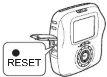 FUJIFILM Instax Square SQ20 - Gebruik de Reset-knop om de camera te resetten - 1