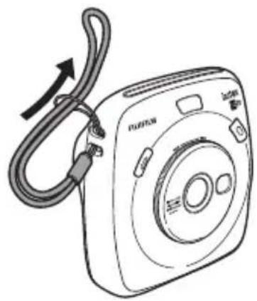 FUJIFILM Instax Square SQ20 - Anbringen der Handschlaufe - 1