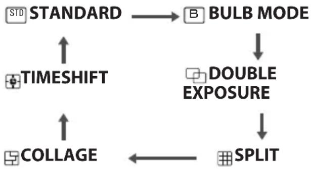 FUJIFILM Instax Square SQ20 - Wybór trybu fotografiaia Tryb fotografiaia - 3
