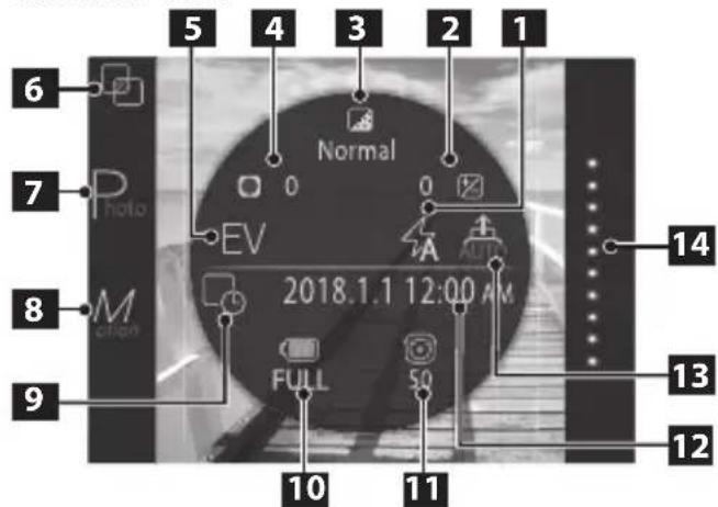 FUJIFILM Instax Square SQ20 - Affi chage sur le moniteur LCD - 1