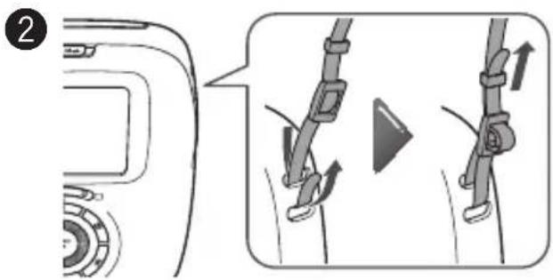 FUJIFILM Instax Square SQ20 - Fixation de la bandoulière (vendue séparément) - 2