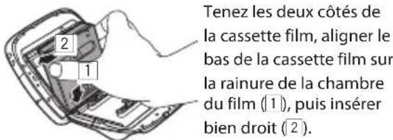 FUJIFILM Instax Square SQ20 - Chargement de la cassette film - 2