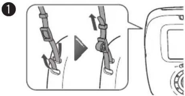 FUJIFILM Instax Square SQ20 - Pripojeni ramenniho popruhu (nutno zakoupit samostatne) - 1