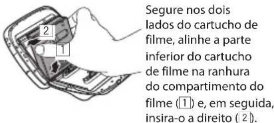 FUJIFILM Instax Square SQ20 - Carregar o cartucho de这部电影 - 2