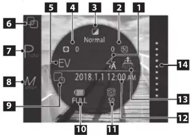 FUJIFILM Instax Square SQ20 - Kijelzés az LCD monitoron - 1