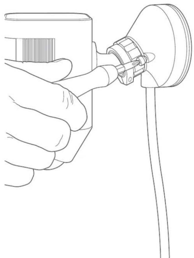 RING Spotlight Cam Wired - Serrer la vis de sécurité - 1