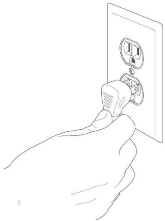 RING Spotlight Cam Wired - BrancherVoteSpotlight Cam sur une prise decourant - 1