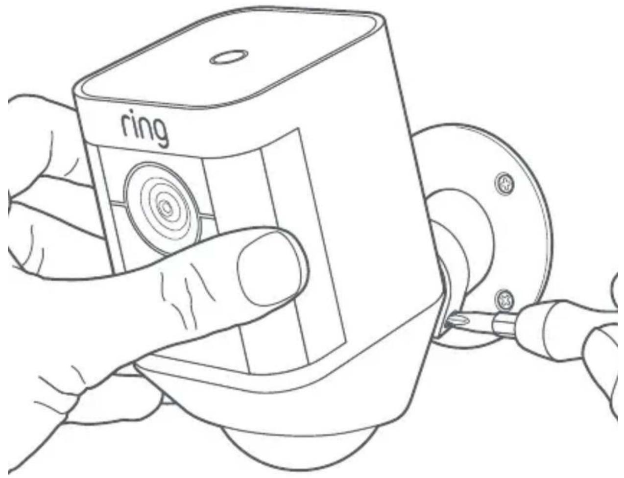 RING Spotlight Cam Battery - Ajustez l'angle de la caméra - 2