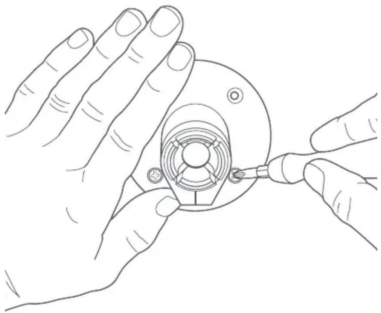RING Spotlight Cam Battery - Installez le support de montage - 1