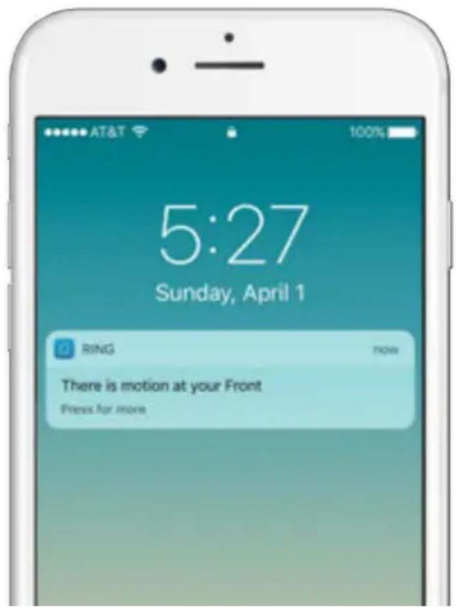 RING Spotlight Cam Battery - Notifications - 1