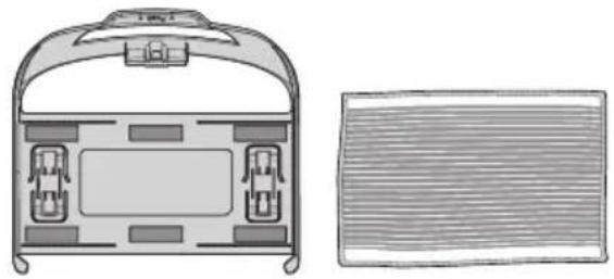LG HombotL77BK - Utilisation de la lingette microfibre - 2